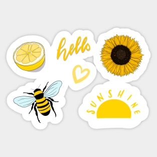 Yellow Pack Sticker